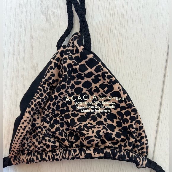 Acacia Swim Bundle - Veneto and Santorini Tops. Both Black Size Small. EUC. - Picture 8 of 8